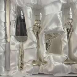 Wedding Cake Cutting Set 
