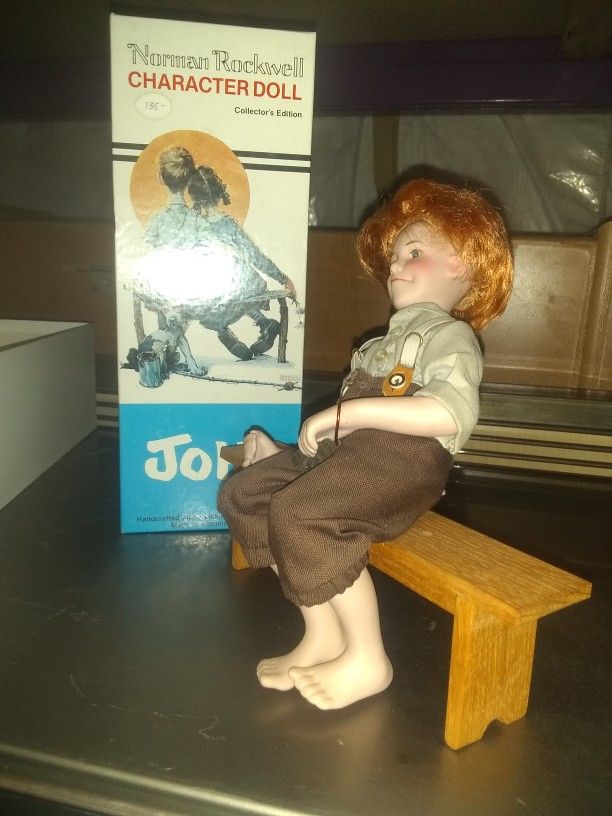 Norman Rockwell Character Doll