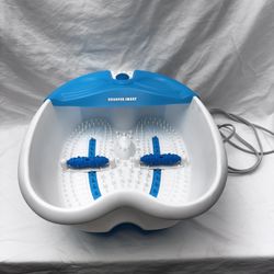 Sharper Image Foot Spa Bath with Vibration, Bubbles (A07)