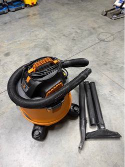 Rigid wet/dry vacuum