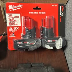 M12 CX 4.0 Milwaukee Batteries