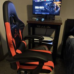 Ps5 (Disk Edition) Gaming Setup With Monitor And Chair