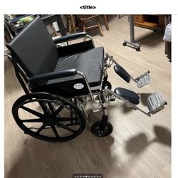 Extra Wide Wheelchair
