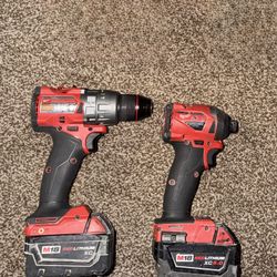 Milwaukee Drill And Impact 
