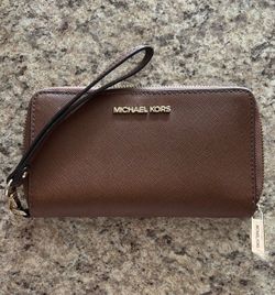 Michael Kors brown wallet