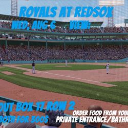 Royals at Redsox Tickets