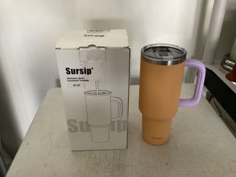 Brand New Suresip double walled 40 ounce insulated stainless Steel tumbler