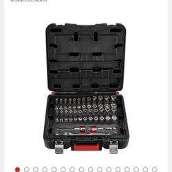 ICON 3/8 in. Drive SAE and Metric Modular General Service Socket Set, 54-Piece