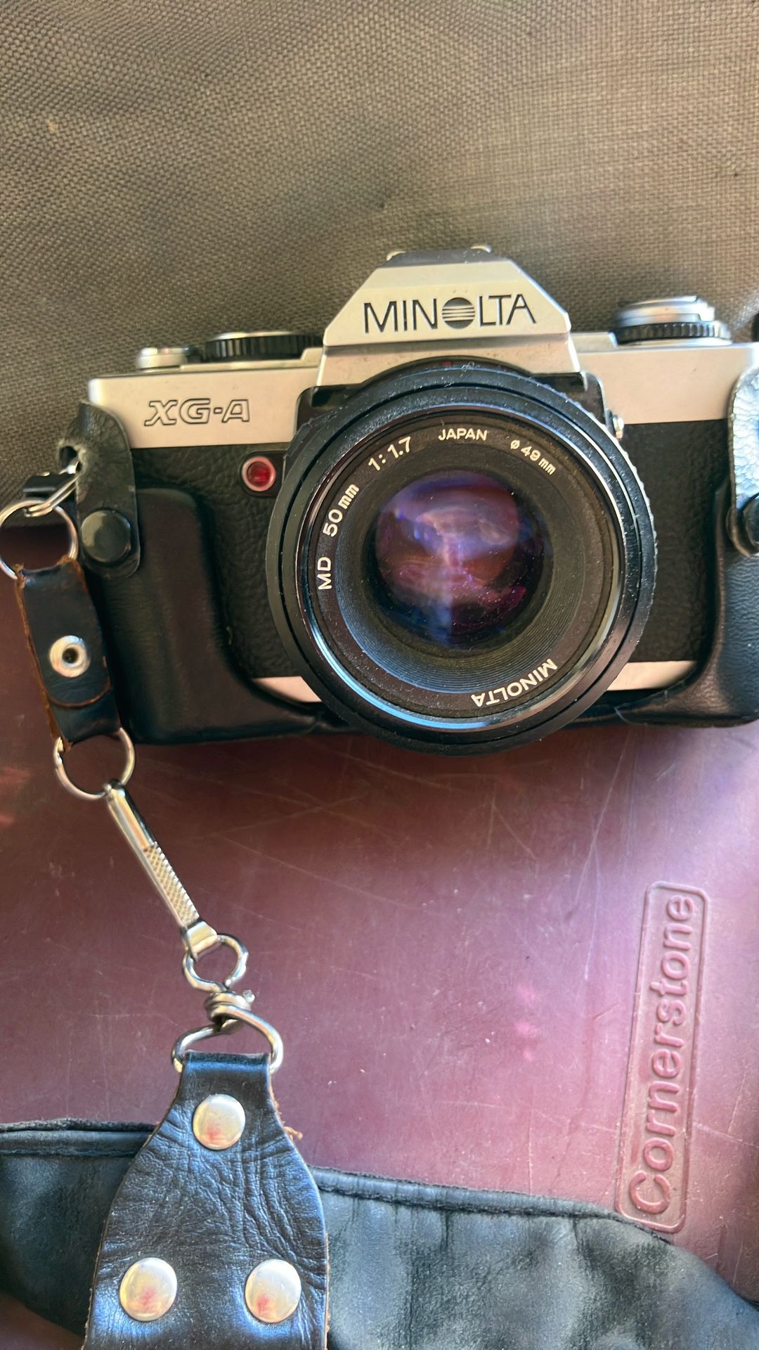 Minolta -XG-A 35mm Camera/ Not Digital 