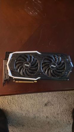 MSI 2070, Geforce RTX used