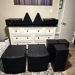 B & W Speakers Boson Acoustic Subwoofers