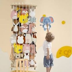 Stuff Animal Storage Corner Wood Shelf New 