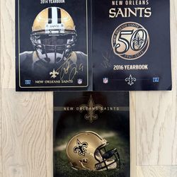 New Orleans Saints Yearbooks
