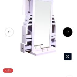 Double Sided Salon Styling Station Only  Must  Go ASAP