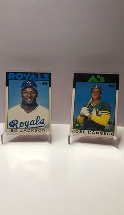 1986 topps baseball ROOKIE cards Jose- Bo Jackson Psa?