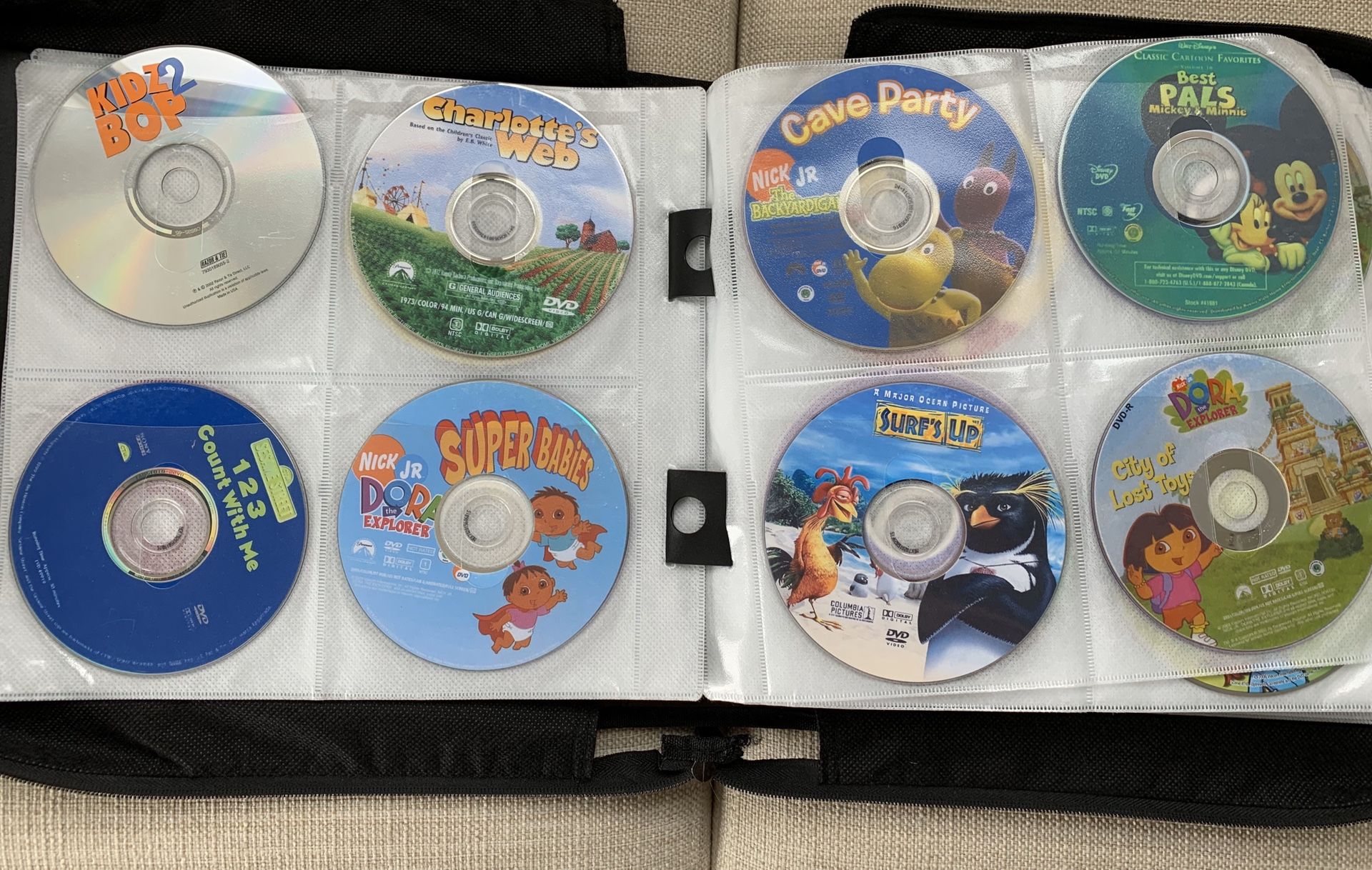 115 Childrens DVD's / Dora, Disney Nickeloden for Sale in Oakland