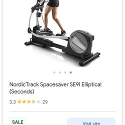 Nordictrack Elliptical Exercise Machine