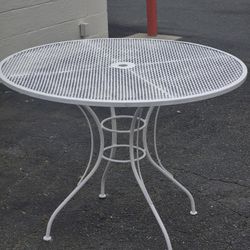 42-in Wrought Iron Table