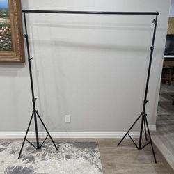 Photo Video Studio Backdrop Stand 10x10ft  Adjustable Photography Muslin White Green Black Background