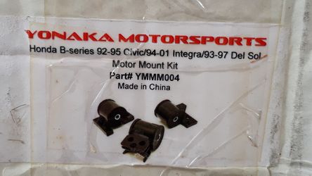 92-95 HONDA CIVIC MANUEL (HONDA B-SERIES )  3 MOTOR MOUNT  KITS  $150. BRAND NEW  !!! 👍👍👍