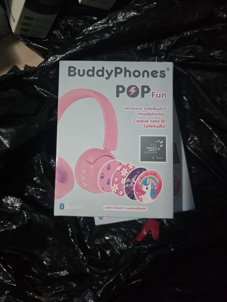 BuddyPhones  POP Fun Wireless Headphones For Kids