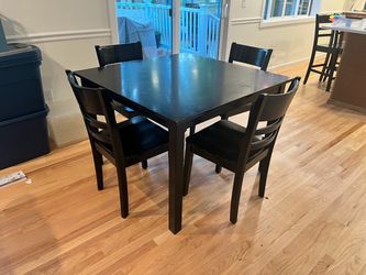 Dining table with 4 chairs
