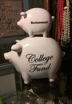 Cute little piggy bank