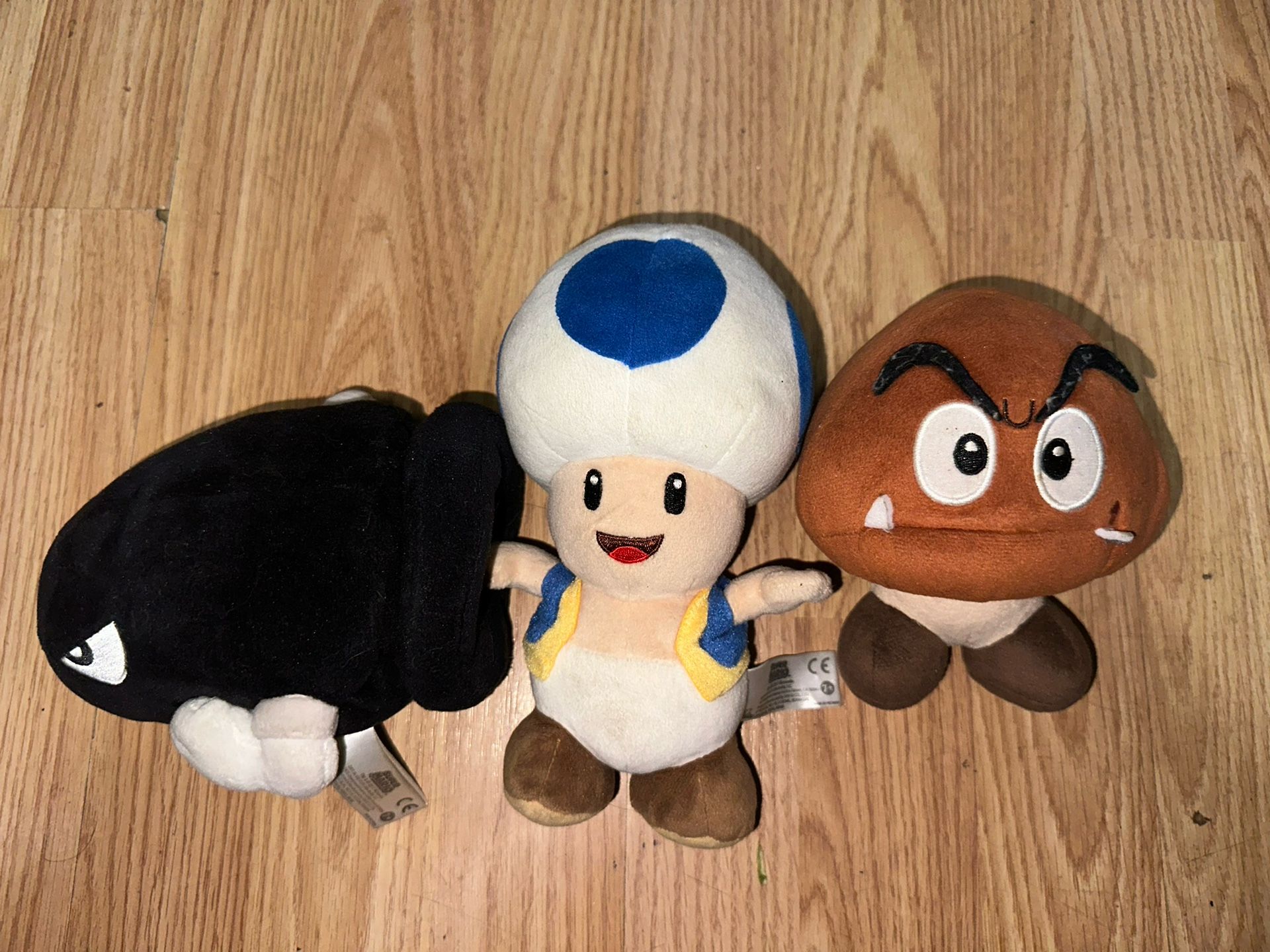 Mario Plushies