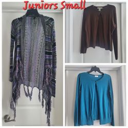 Juniors Cardigans - Size Small