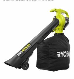 Ryobi 40V Vac Attack Cordless Battery Leaf Vacuum/Mulcher