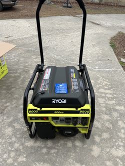 8000-Watt Recoil Start Gasoline Powered Portable Generator with CO Shutdown Sensor