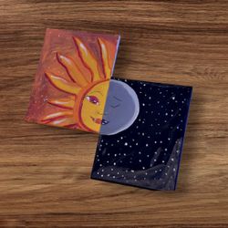 Sun And Moon Set Of 2 
