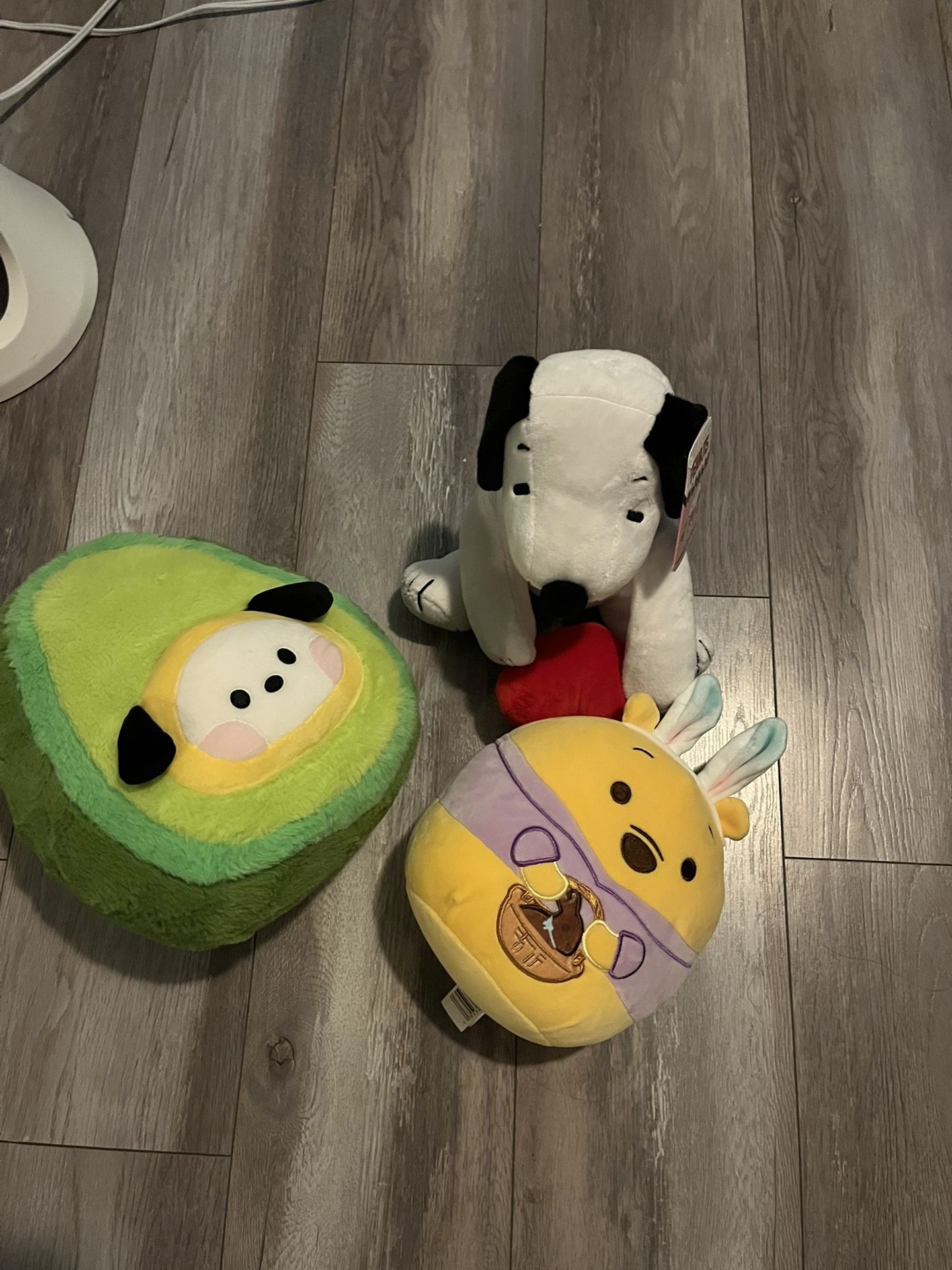 Plushies Snoopy, BTS Winnie The Pooh