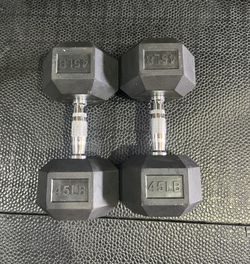 45 Lb Pair CAP Dumbbell’s 