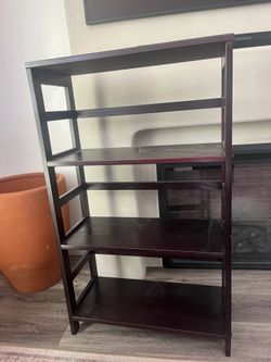 Dark Brown Shelf