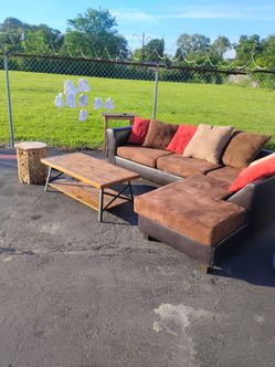 Sectional coffee table sofa modern - delivery available