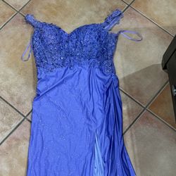 Purple Bridesmaid Dress 