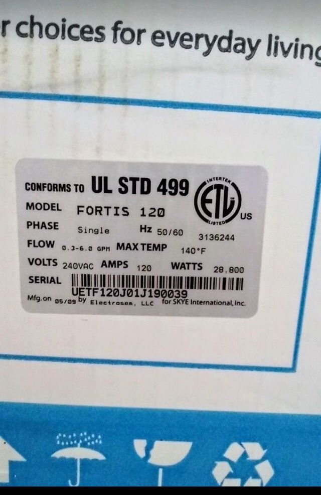 Tankless Electric Water Heater for Sale in Phoenix, AZ - OfferUp
