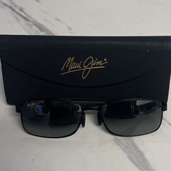 Maui Jim Puamana Gunmetal Metal Frame Sunglasses 