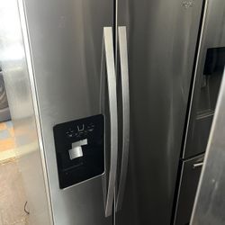 Whirlpool Side By Side Stainless Steel Refrigerator