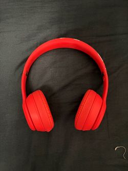Beats Solo Wireless Headphones Red