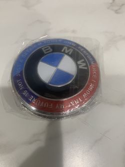 Front And Rear Emblem BMW