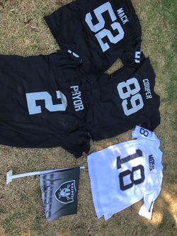4 raider jerseys
