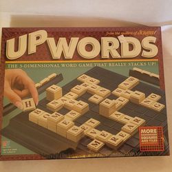1987 Vintage New Upwords Board Game