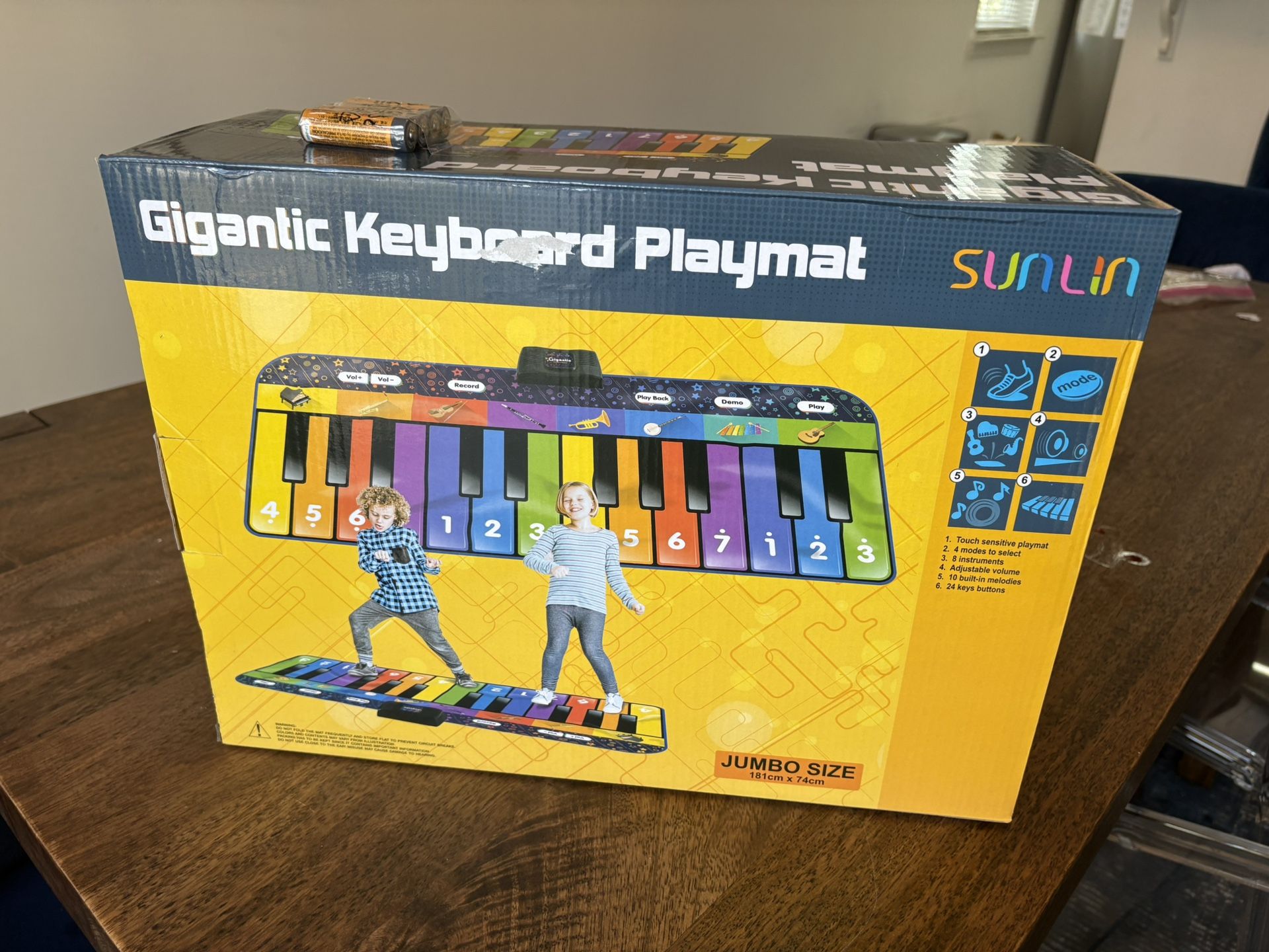 Gigantic Keyboard Playmat – Brand New & Unused!