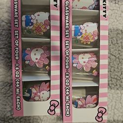 Hello Kitty Shot Glasses 