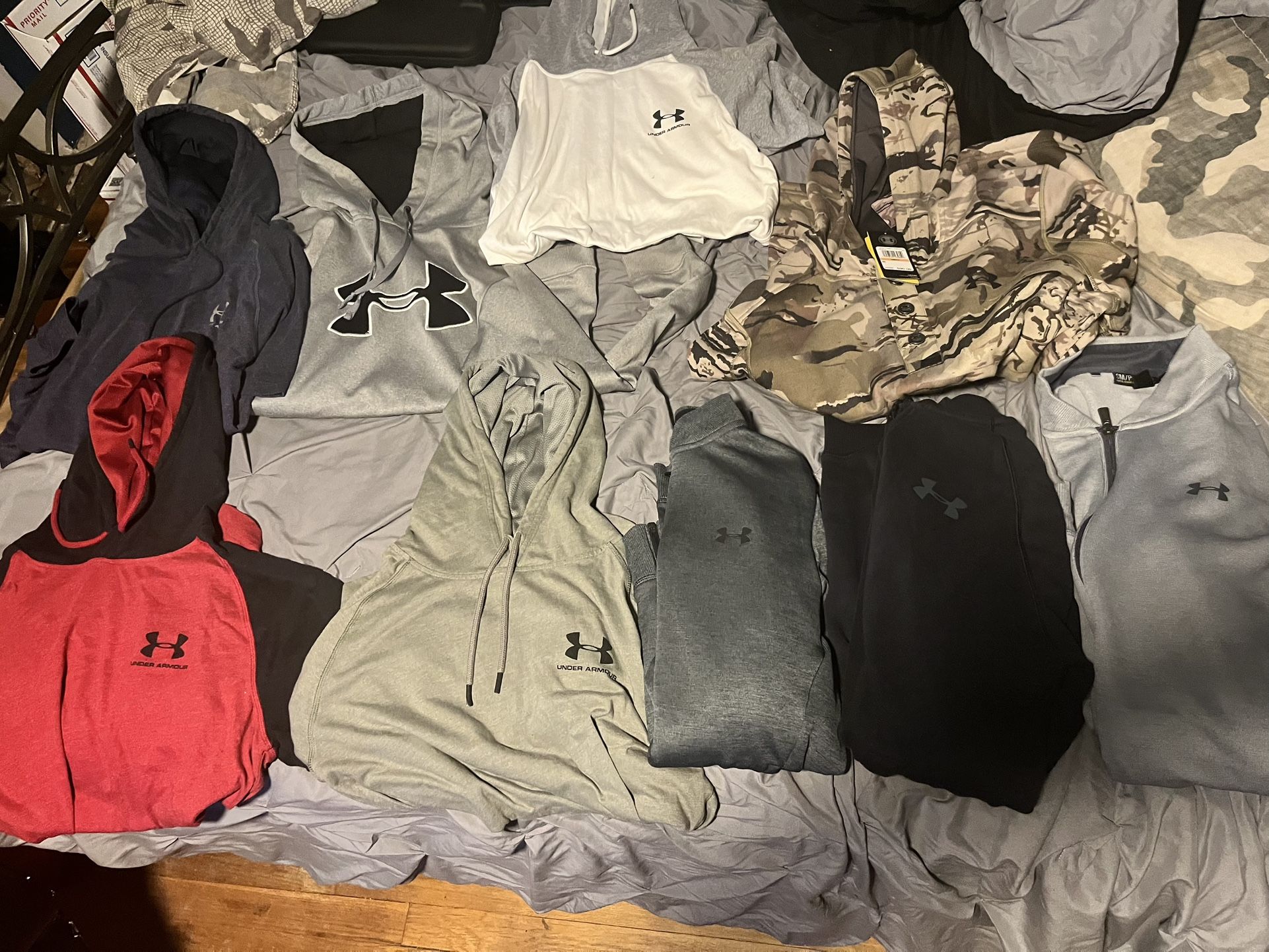Under Armour Men’s Hoodies, Shortsleeve Hoodies & Full Zip Fleece Jackets Small