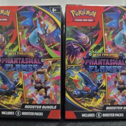 Pokemon Mega Evolution Phantasmal Flames Booster Bundle