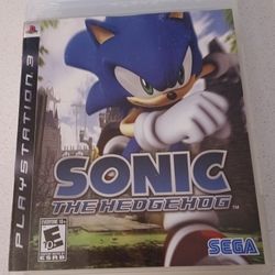 PS3 Sonic The Hedgehog