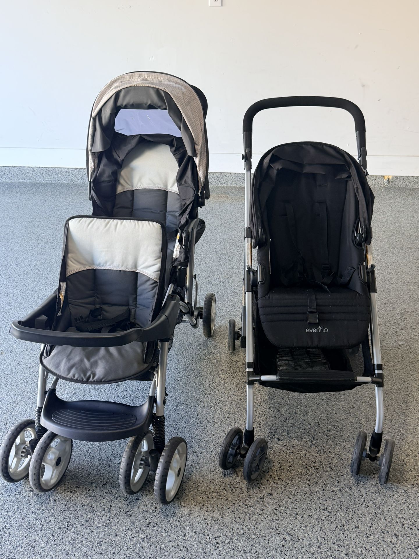 Double And Single Strollers